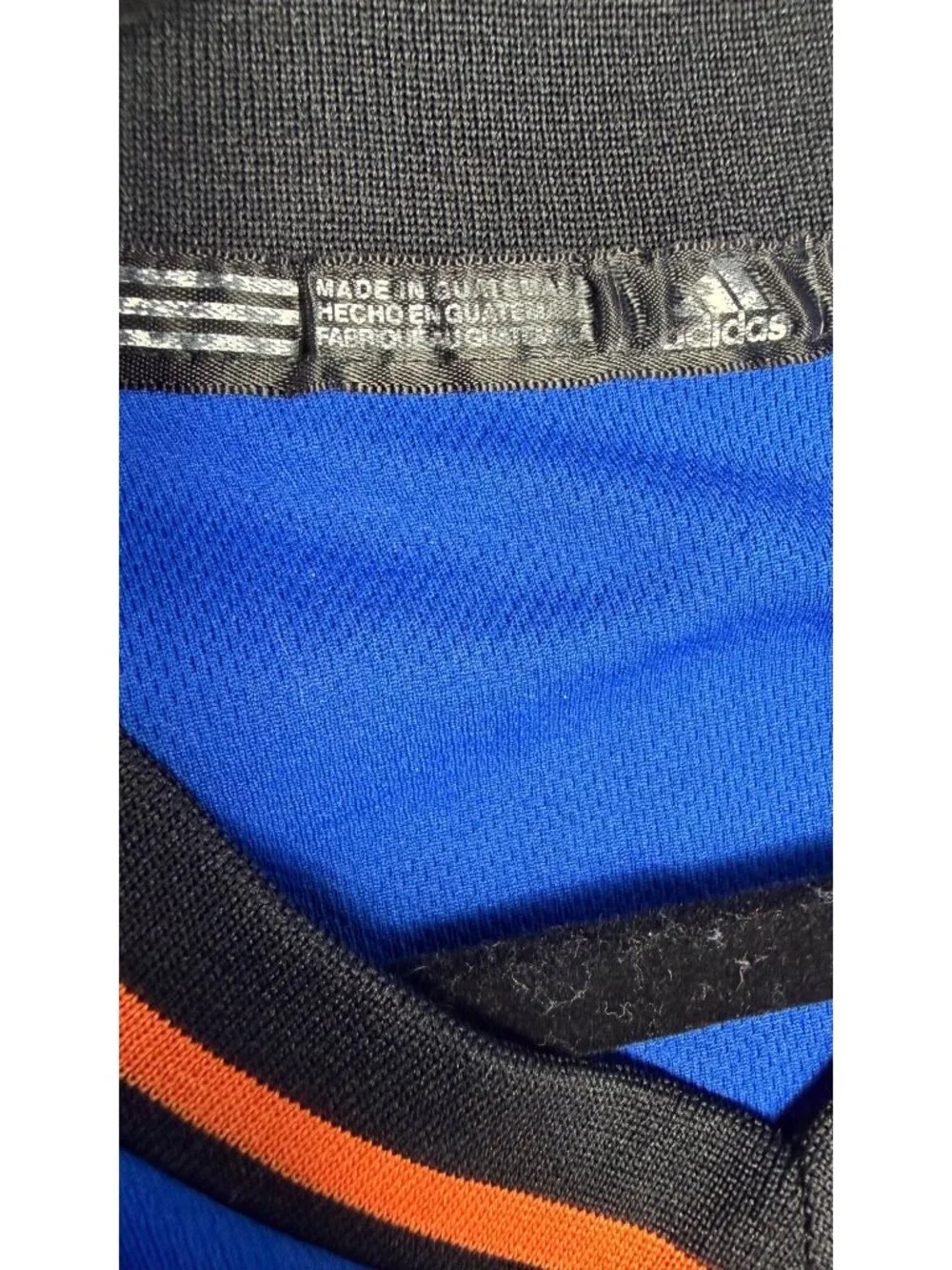 Adidas New York Knicks Carmelo Anthony #7 Blue NBA Player Jersey Size S